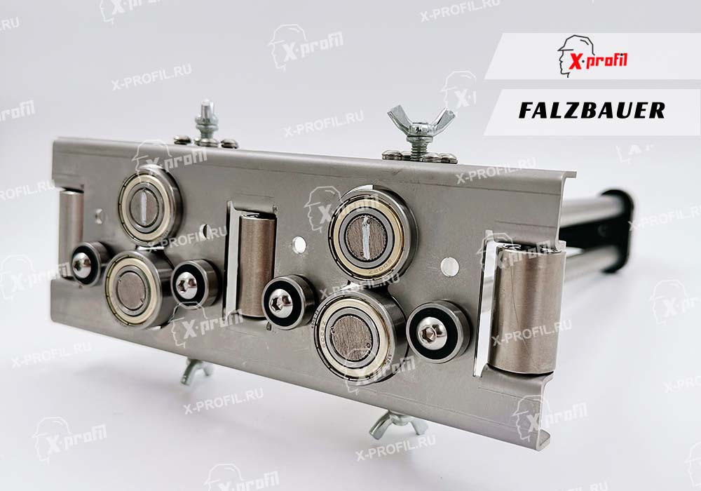 Изображение Ручной двойной роликовый листогиб Falzbauer 2B25 (Двойной Bender)