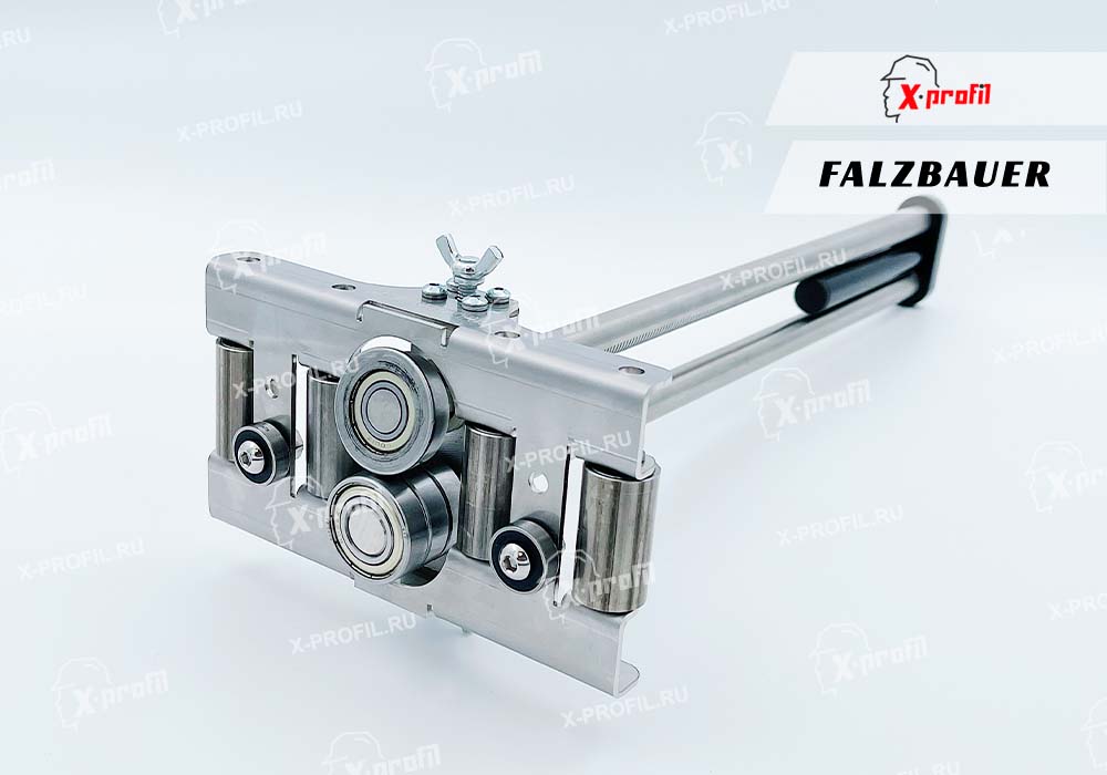 Ручной роликовый листогиб Falzbauer 4BK35 (Perfect bender + 4 опорных ролика)