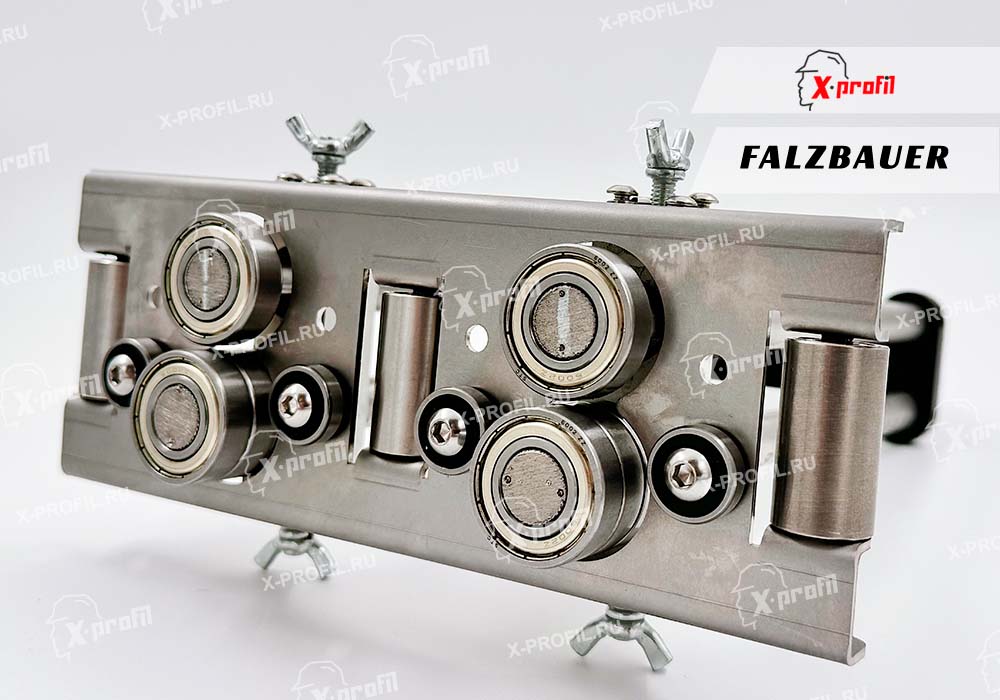 Ручной двойной роликовый листогиб Falzbauer 2B20 (Двойной Bender) фото товара