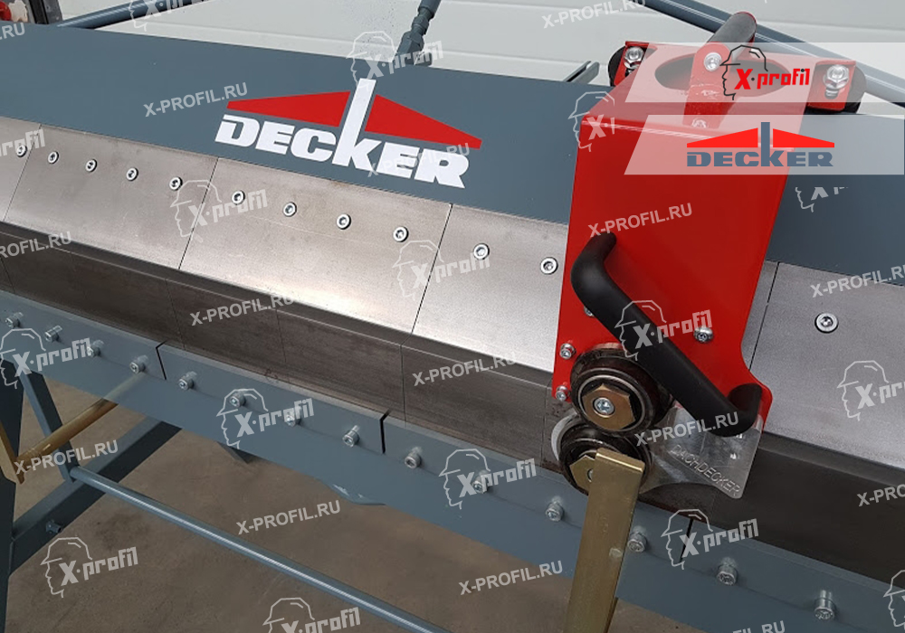 Изображение Сегментный листогиб Decker SG 1500 Изображение Сегментный листогиб Decker SG 1500