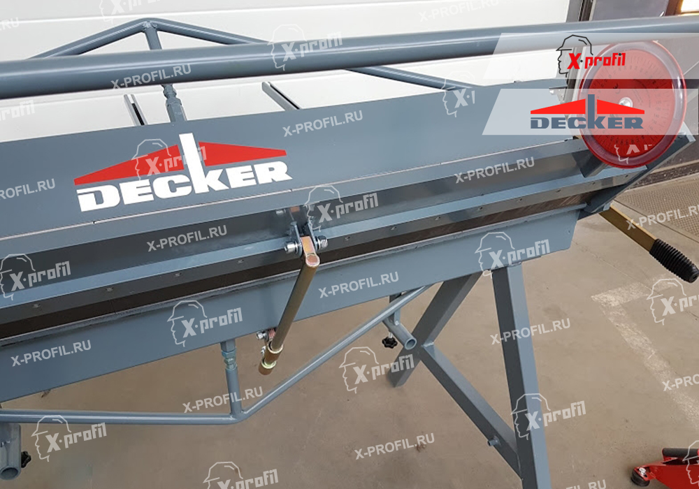 Сегментный листогиб Decker SG 1500 фото товара Сегментный листогиб Decker SG 1500 фото товара
